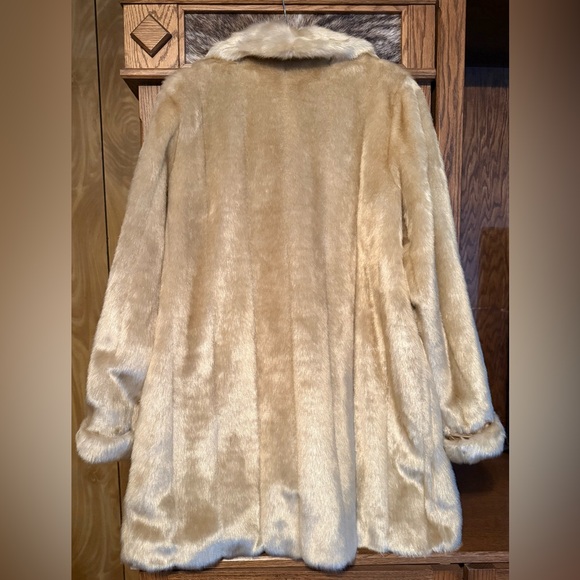 Faux Mink Fur Coat by Dennis Basso. NWT - Picture 4 of 6